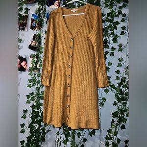 Long, soft fall dress